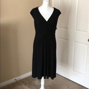 A simple black dress